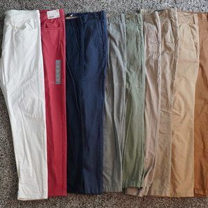 Men's Pant Lot - 10 Pairs! GAP, Bonobos, UNIQLO, Z